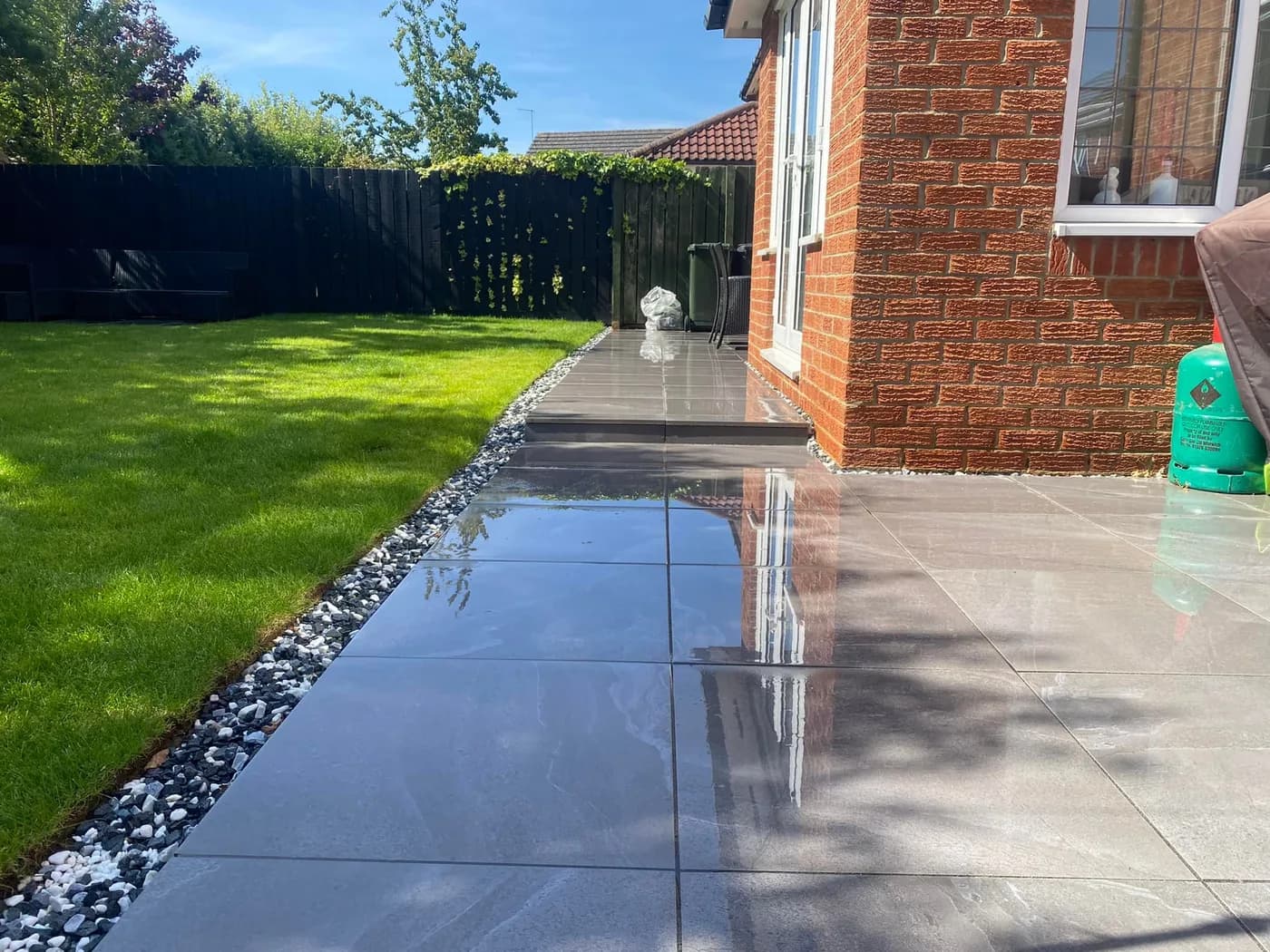 New Patio & Lawn Installation