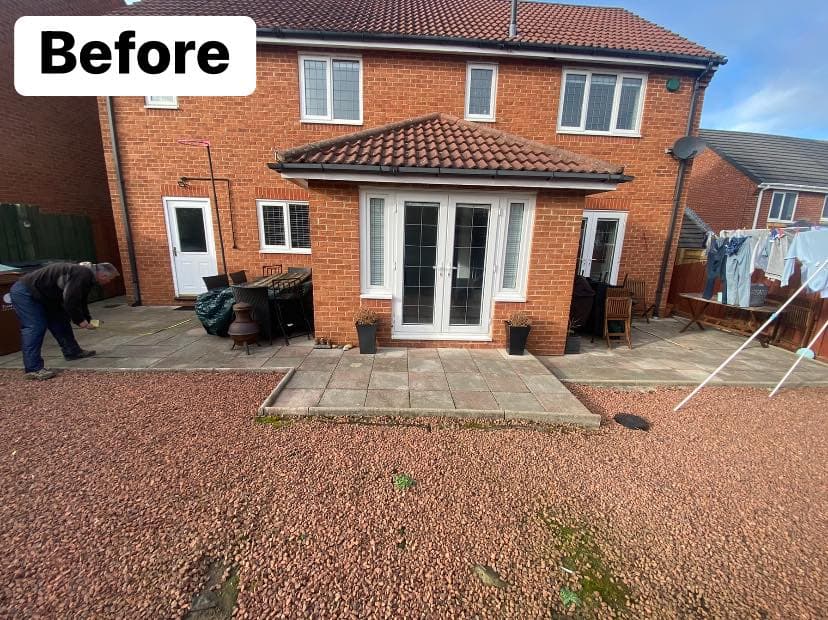 New Patio & Lawn Installation in Prudhoe, photo 14 of 14