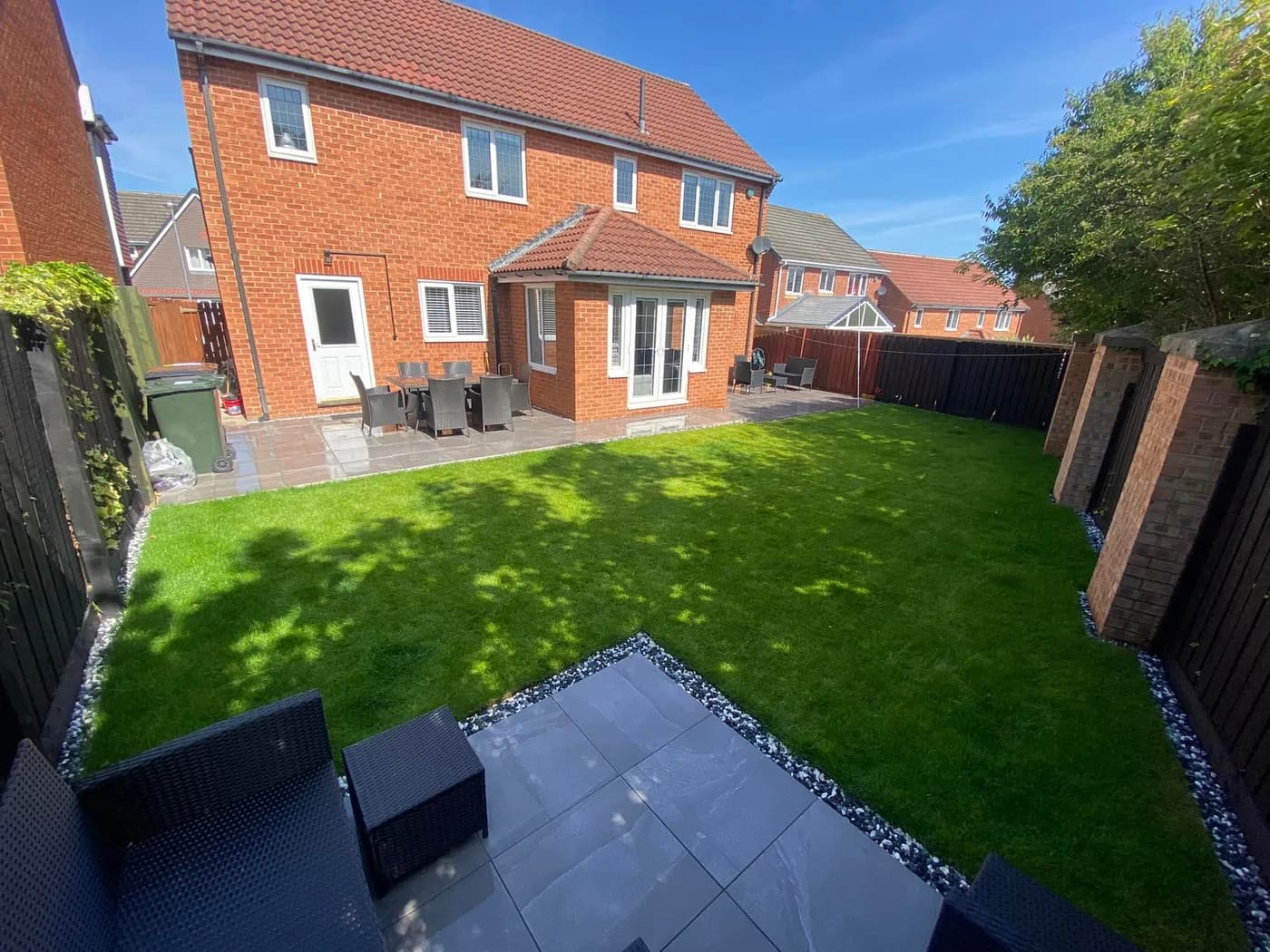 New Patio & Lawn Installation in Prudhoe, photo 3 of 14