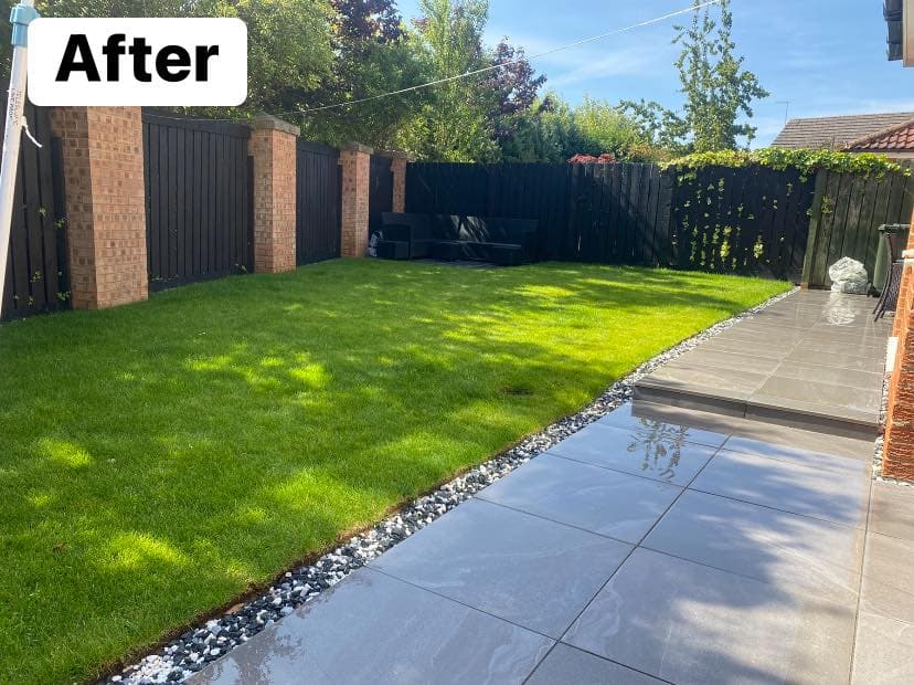 New Patio & Lawn Installation in Prudhoe, photo 6 of 14